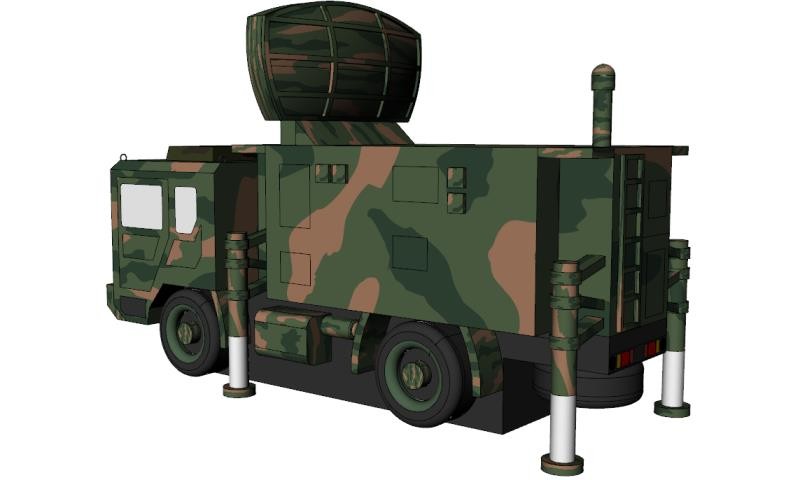 博尔塔拉军用导弹车
