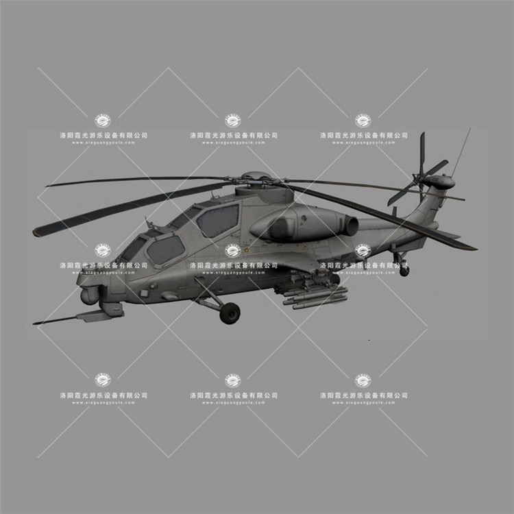 博尔塔拉武装直升机3D模型
