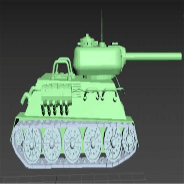 博尔塔拉充气军用坦克模型